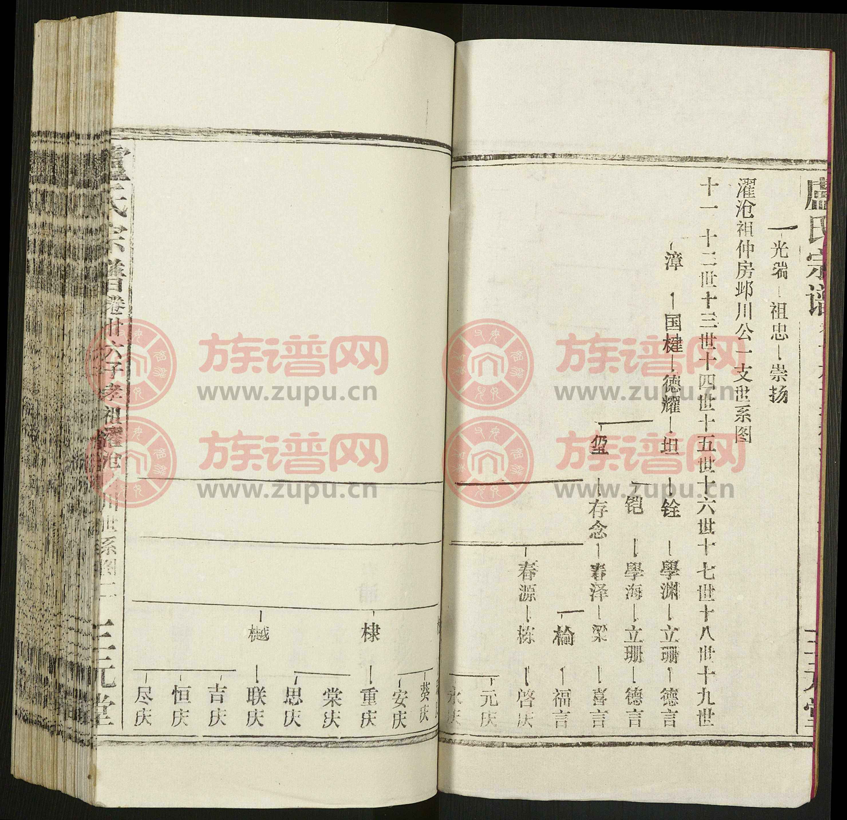 卢氏宗谱第25本